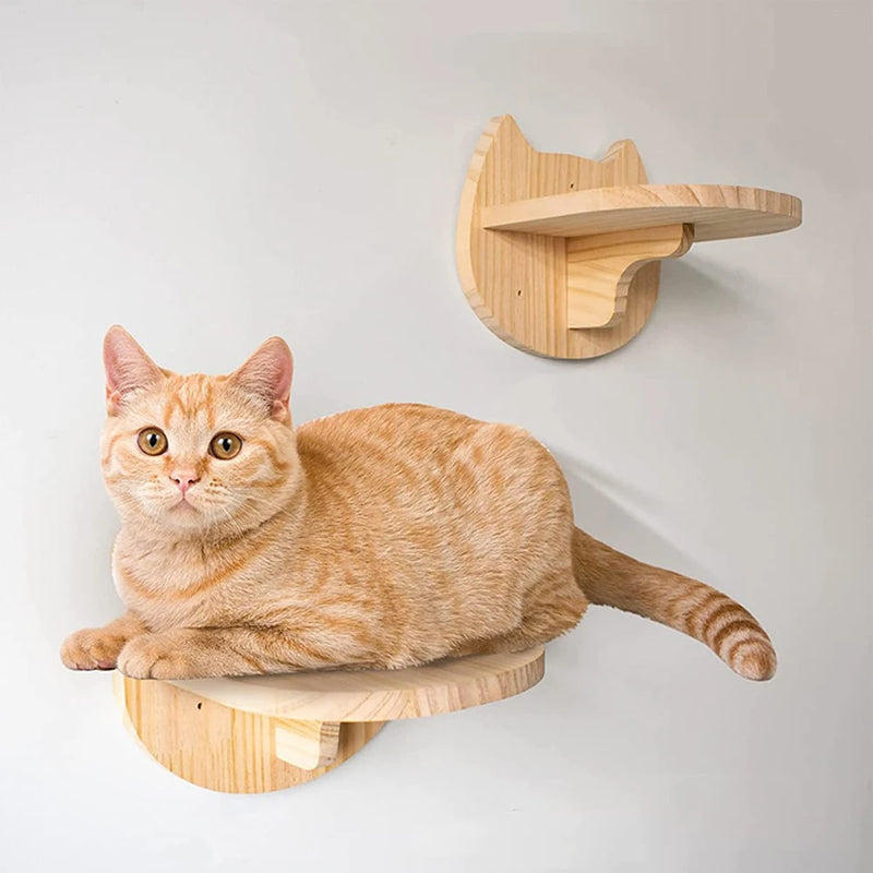 Étagère Murale pour Chats avec Griffoir