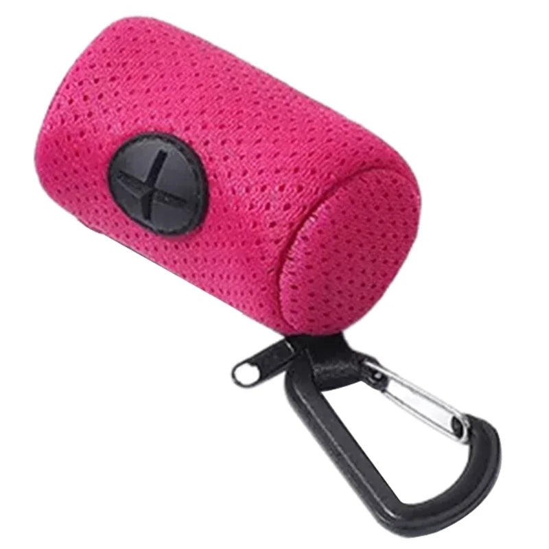 Mesh Dog Waste Bag Dispenser with Clip