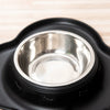 Cuenco para Mascotas de Acero Inoxidable con Base Antideslizante
