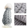 Classic Knitted Turtleneck Sweater for Small Dogs and Cats
