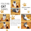 Foldable Cat Play Tunnel & Activity Mat