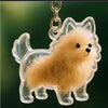 Pet Memorial Fur Keepsake Keychain Pendant