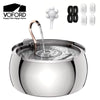 4L Stainless Steel Pet Water Fountain