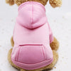 Cozy Hooded Dog Sweatshirt with Pocket