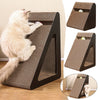 Griffoir interactif pour chat avec balle rotative
