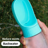 Botella de Agua Portátil para Mascotas con Bol Integrado