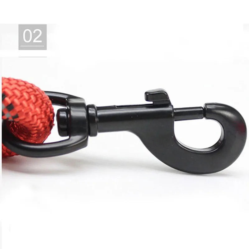 Reflective Dog Leash with Padded Handle - Heavy Duty Double Rope