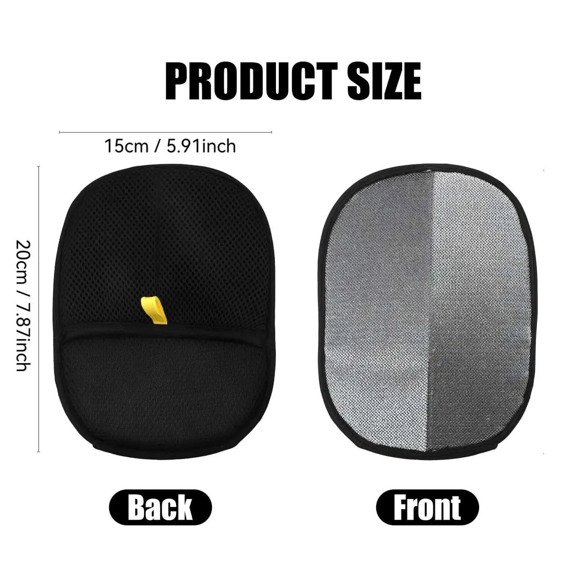 Reusable Double-Sided Pet Hair Removal Gloves