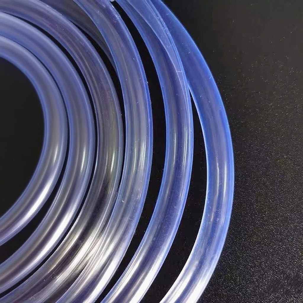 Clear PVC Flexible Water Tubing for Aquariums, Pumps, and Garden Use