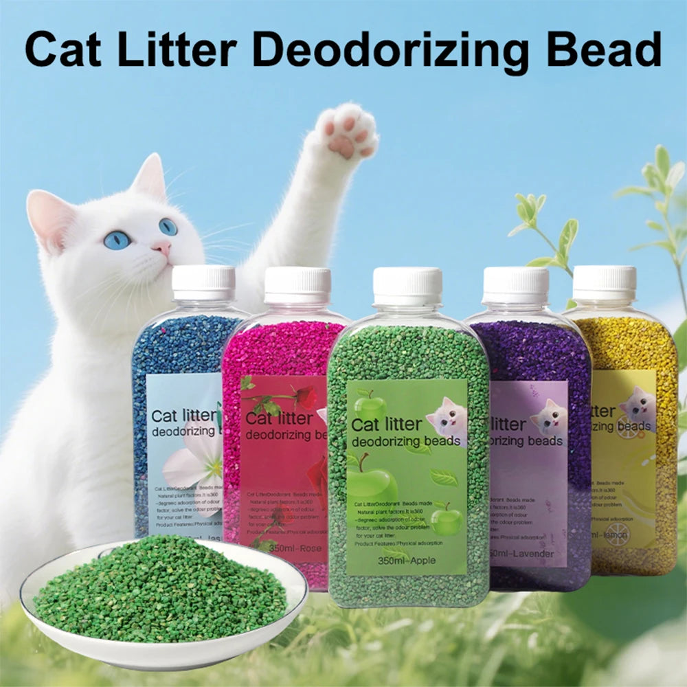 Cat Litter Deodorizing Beads – Long-Lasting Odor Control