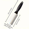 A white lint roller with a black handle and an internal diameter of 3.8cm for pet hair removal.