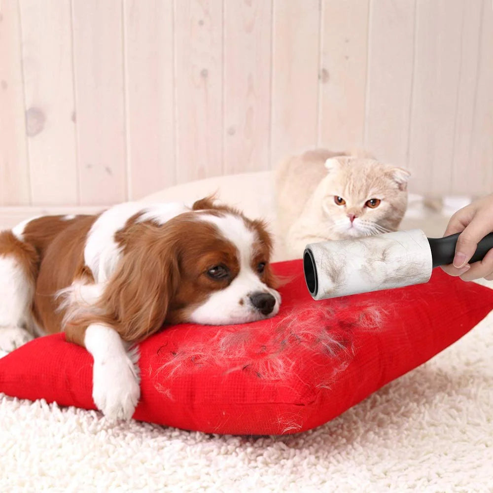 Reusable Lint Roller for Pet Hair & Fabric Cleaning