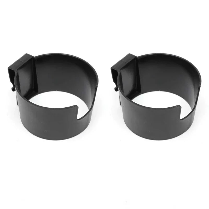 Support portable noir pour boissons, conçu pour voitures et motos.