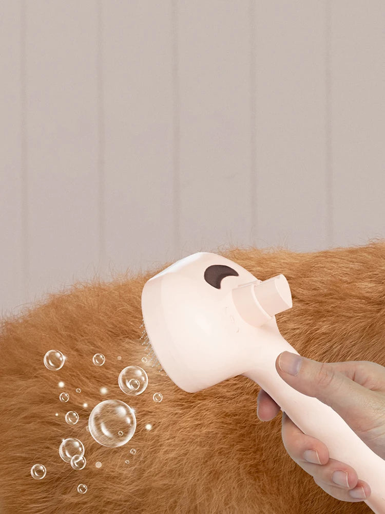 Brosse de toilettage à vapeur pour chiens