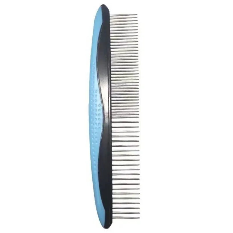 Stainless Steel Pet Detangling Massage Comb for Dogs & Cats