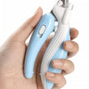 LED Pet Nail Clippers with Safety Lock for Dogs and Cats