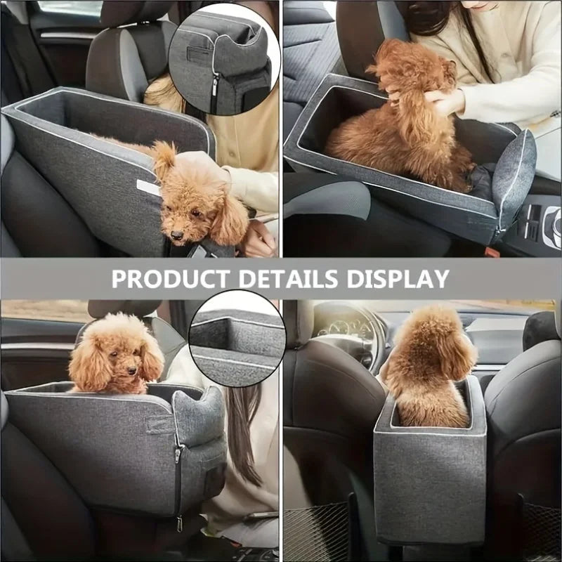 Portable Car Safety Seat for Small Dogs and Cats