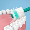 360° Soft Silicone Pet Toothbrush for Cats and Small Dogs