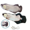 Interactive Floppy Fish Cat Toy with Motion Sensor