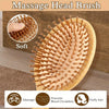 Natural Bamboo Air Cushion Scalp Massage Hair Brush – Detangling & Anti-Static