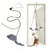 Juguete Interactivo para Gatos con Colgador de Puerta
