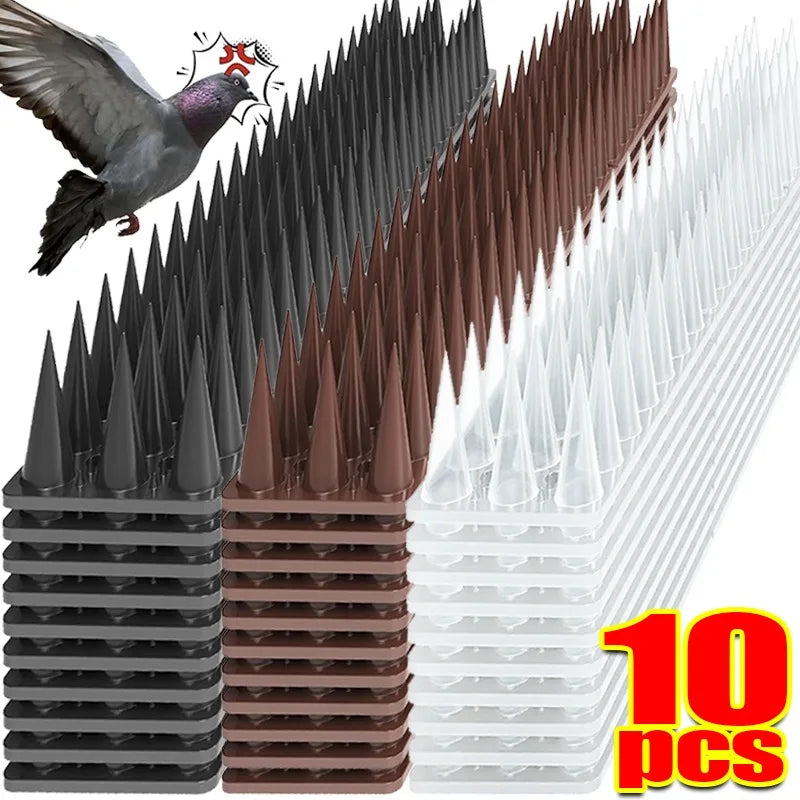 Bendable Bird Repellent Spikes for Outdoor Pest Control