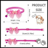 Adjustable Lace Bow Collar for Small Dogs and Cats