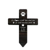 Wooden Pet Memorial Garden Stake with Paw Print