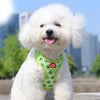 Strawberry Print Dog Harness and Leash Set