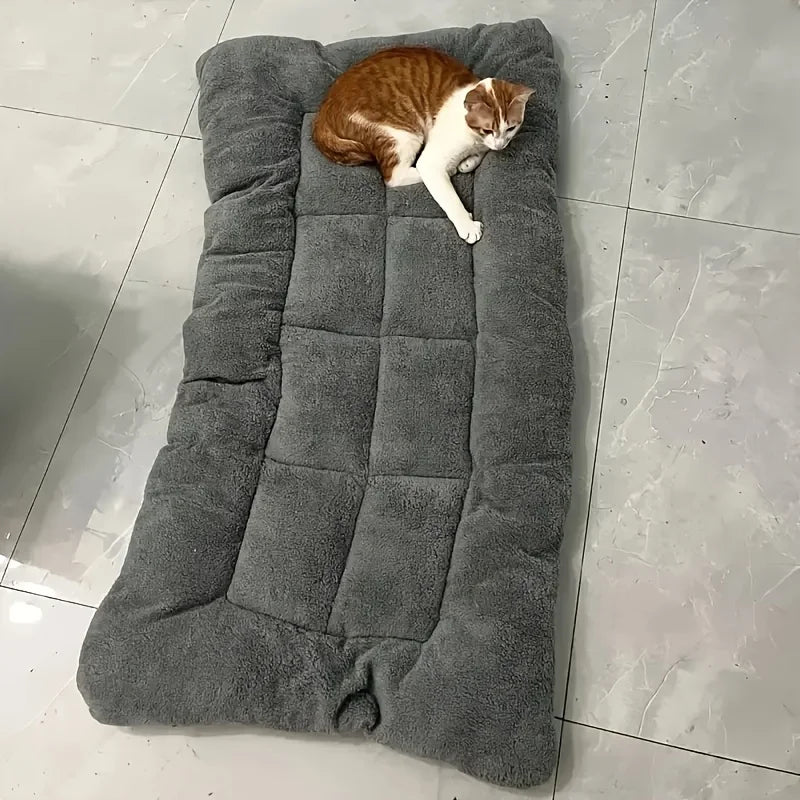 Plush Dog Bed Sofa with Thickened Cushion