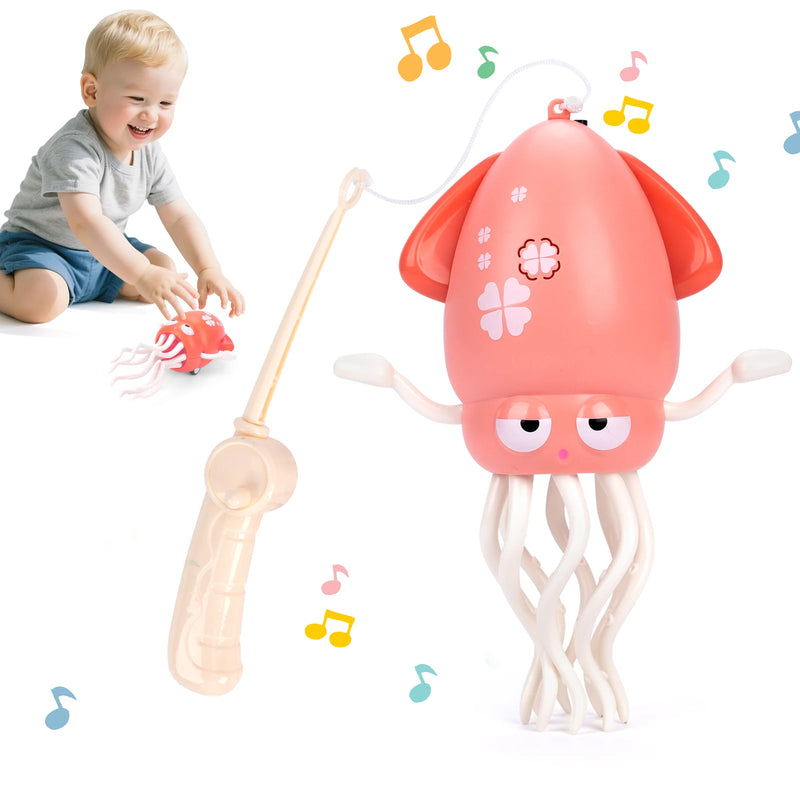 Elektronisches tanzendes Tintenfisch-Spielzeug mit Licht und Musik