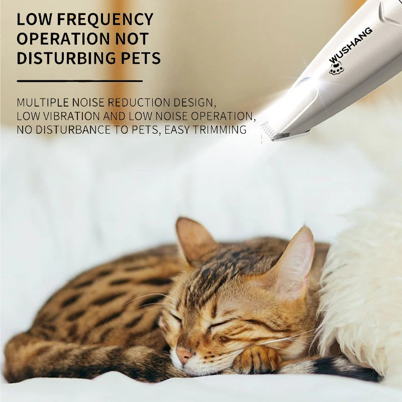 LED Pet Grooming Trimmer for Dogs and Cats