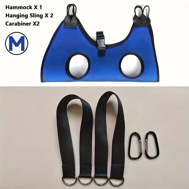 Haustier-Fellpflege-Hängematte mit Fixierungstasche