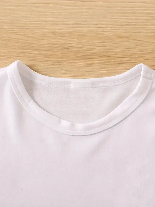 Camiseta de Verano para Mujer con Estampa Graciosa de Gato