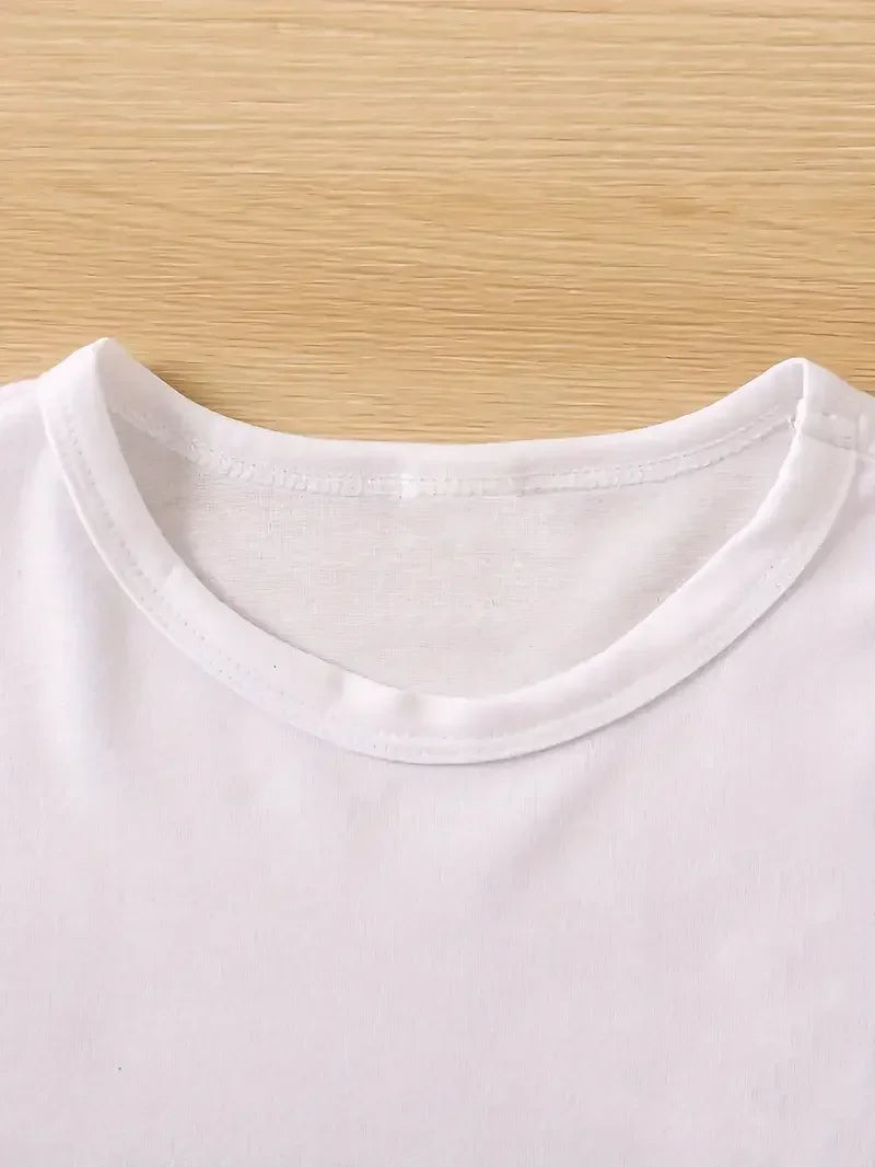 Camiseta de Verano para Mujer con Estampa Graciosa de Gato