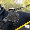 Tactical Dog Harness with Reflective Strips for Training and Outdoor Adventures