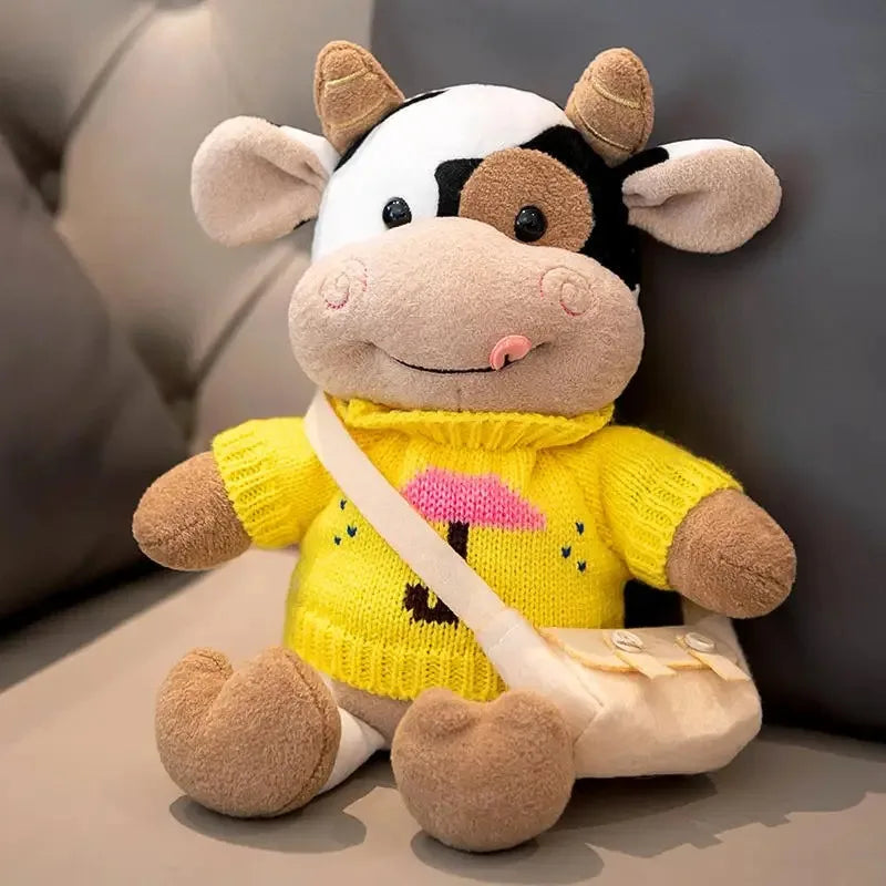 Adorable Soft Cow Plush Toy – Cuddly Stuffed Animal for All Ages