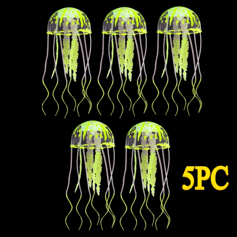 Adorno de Medusa Brillante para Acuario