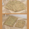 Handwoven Natural Straw Rabbit Grass Mat for Small Pets