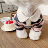 Summer Dog Polo Shirt With Stripe Cooling Vest