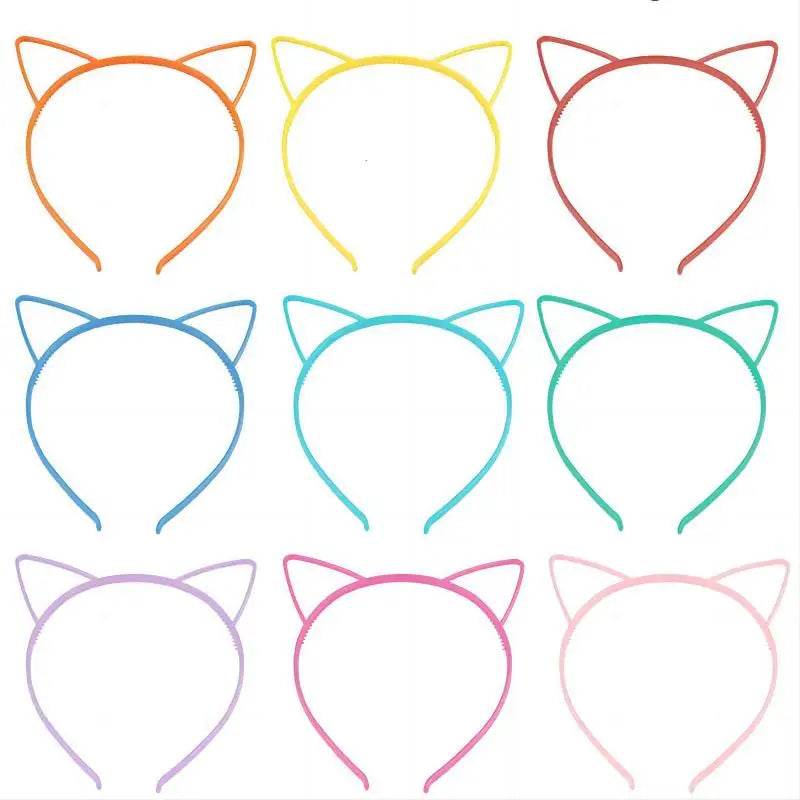 Adorable Cat Ear Headbands for Girls – Lightweight & Comfortable