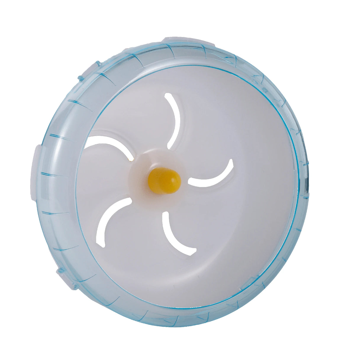 Quiet Hamster Exercise Flying Saucer Wheel with Steel Axle