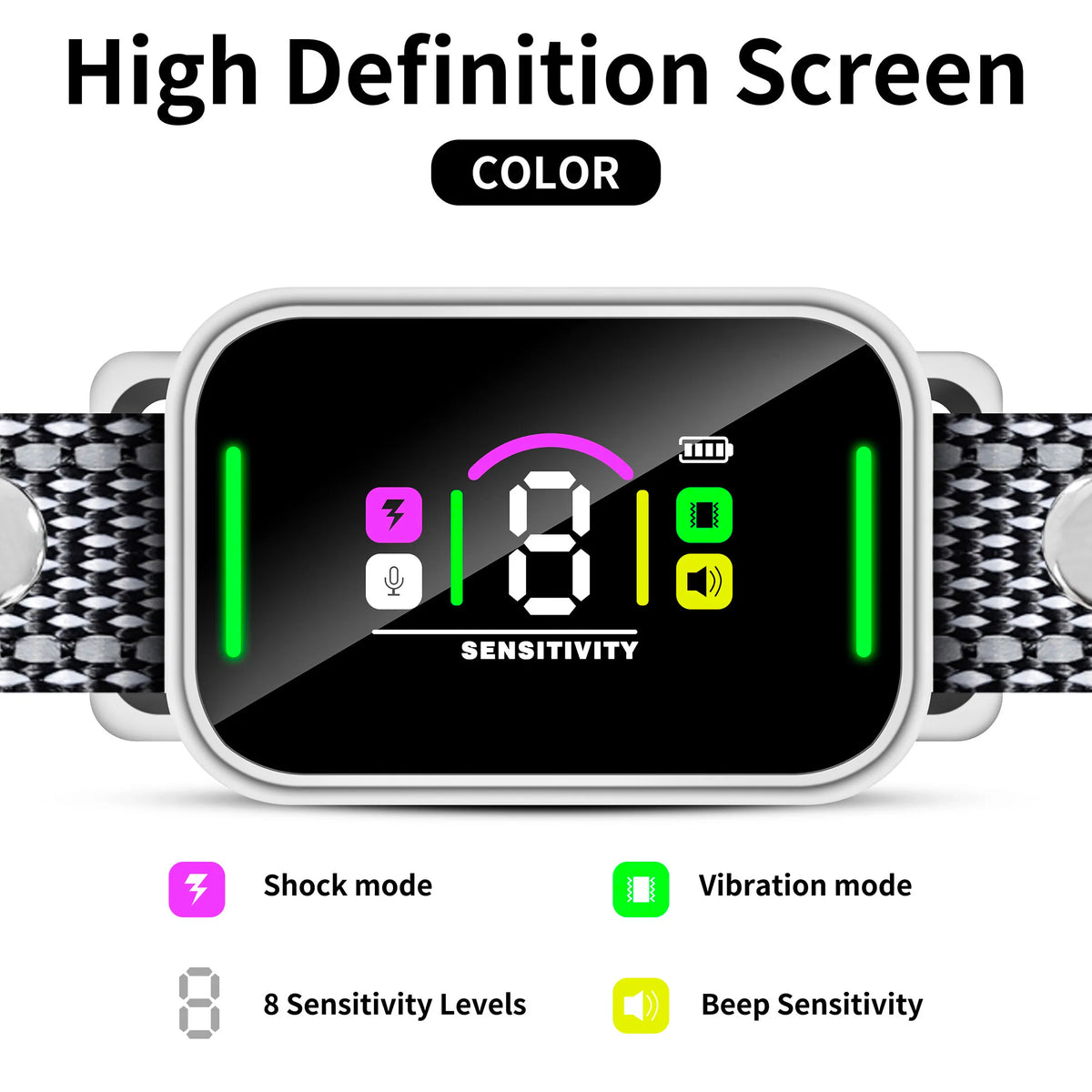 Adjustable Anti-Bark Training Collar for Dogs