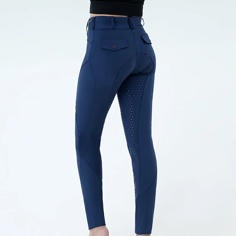 Women's Full-Seat Riding Breeches for Equestrian Training