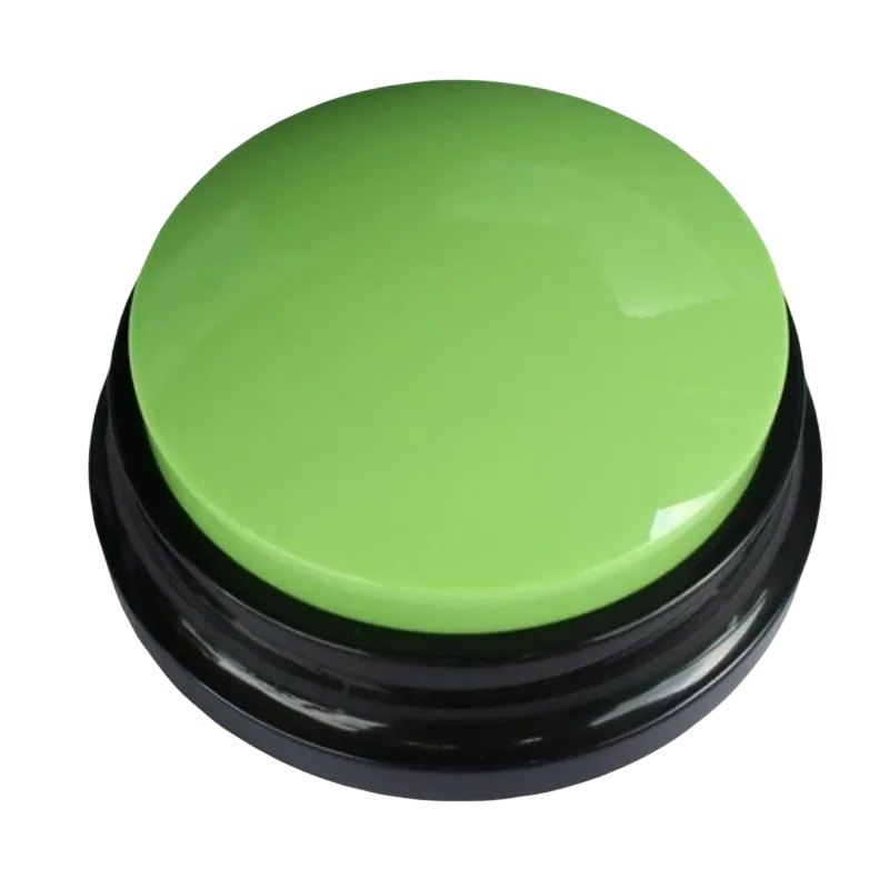 Recordable Pet Communication Button for Training and Play
