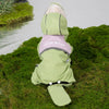 Small Dog Full-Body Raincoat with 4-Leg Coverage