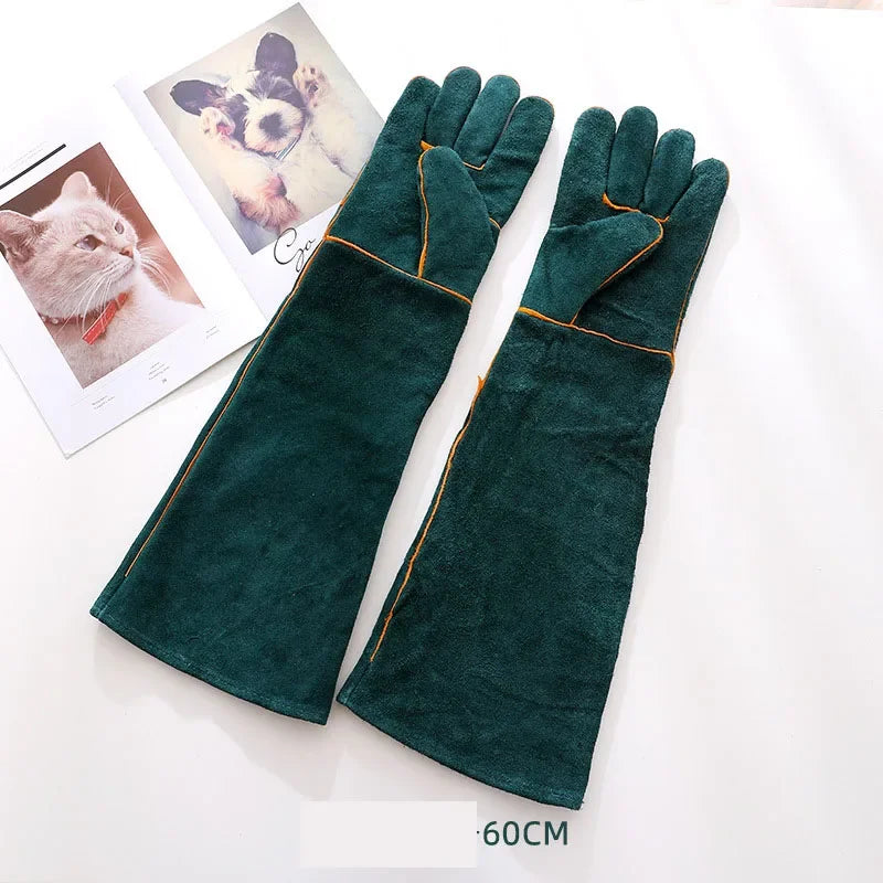 Guantes de Entrenamiento para Mascotas Resistentes a las Mordeduras