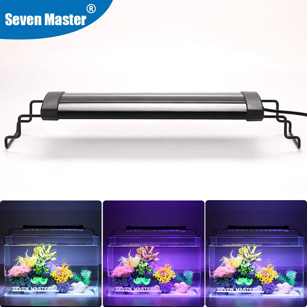 Lampe LED Réglable pour Aquarium et Croissance des Plantes