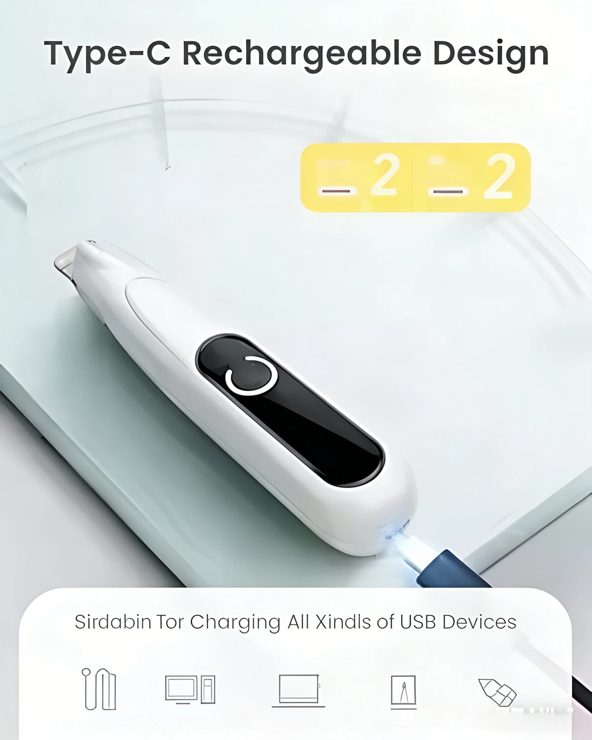 Quiet Mini Pet Hair Trimmer with Ceramic Blade