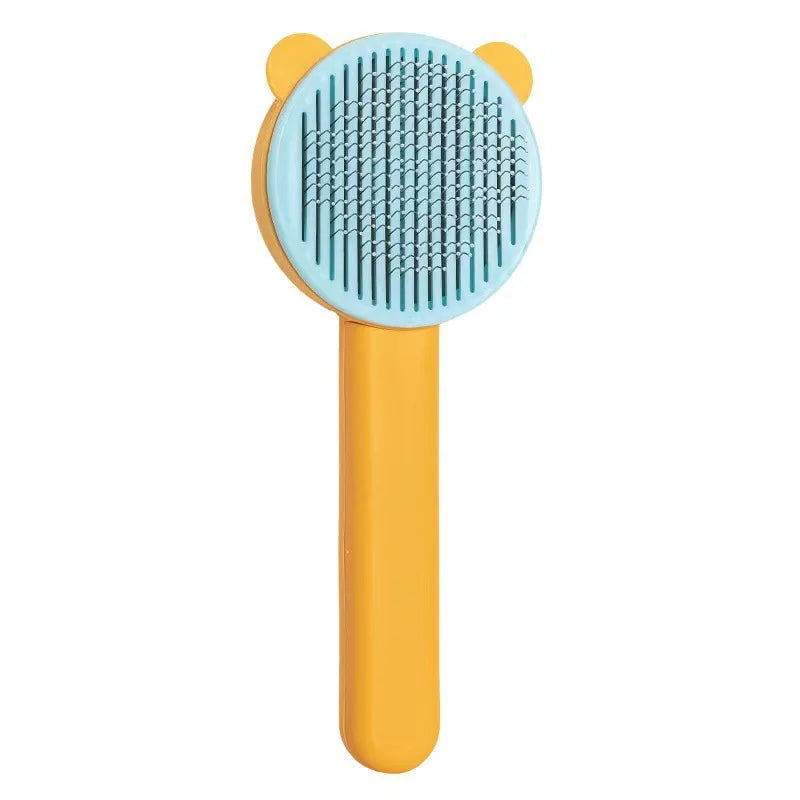 One-Key Pet Hair Removal Brush for Cats and Dogs